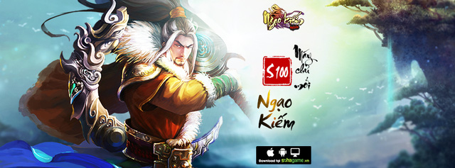 Chào đón Server 100, Ngạo Kiếm Mobile tặng Vip Code giá trị
