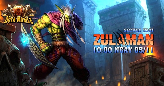 Dota Mobile mở máy chủ mới, tặng Giftcode