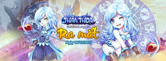 Game Thần Thoại Mobile phát hành tại Việt Nam ngày 16/12