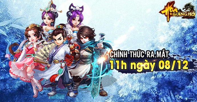 Họa Giang Hồ chính thức ra mắt, "tung chưởng" VIPcode giá trị!