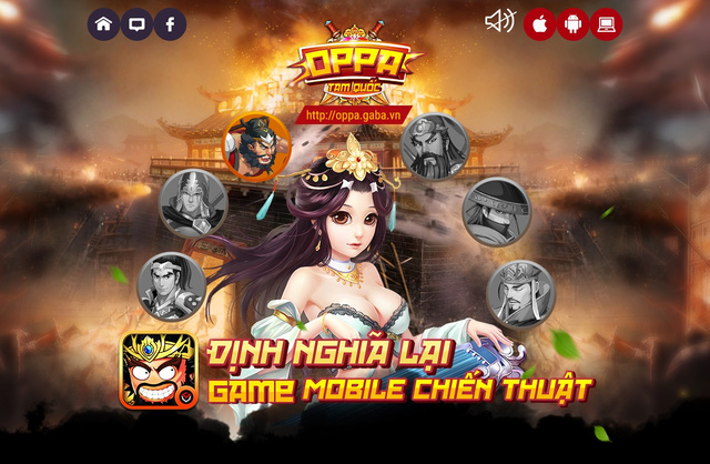 Oppa Tam Quốc tặng 999 siêu Giftcode nhân dịp Open Beta
