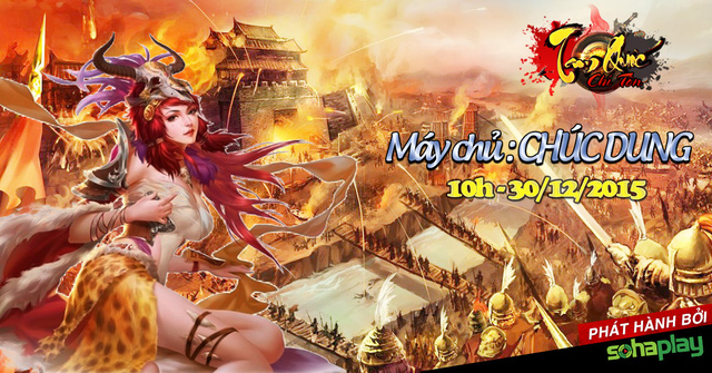 SohaPlay tặng 300 Giftcode Webgame Tam Quốc Chí Tôn nhân dịp mở máy chủ mới