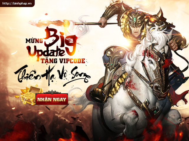 Tặng 1000 Gift Code Binh Pháp Tam Quốc nhân dịp Big Update