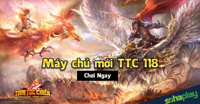 SohaPlay tặng 200 giftcode Webgame Tam Tộc Chiến