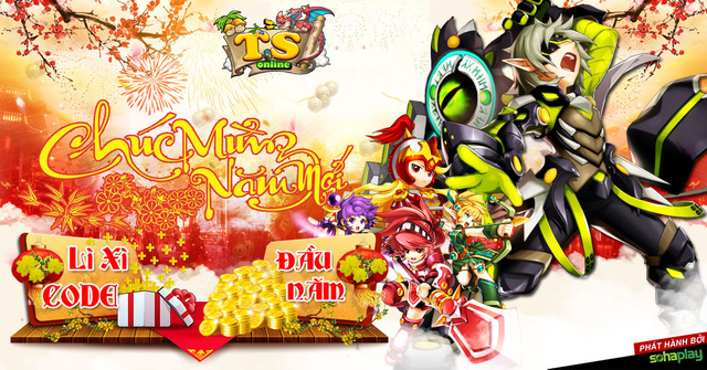 SohaPlay tặng 300 Vipcode TS Online nhân dịp năm mới