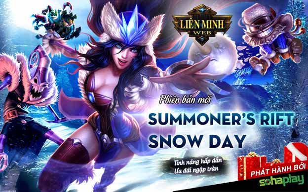 SohaPlay tặng ngay 500 Giftcode Liên Minh Web nhân dịp Noel