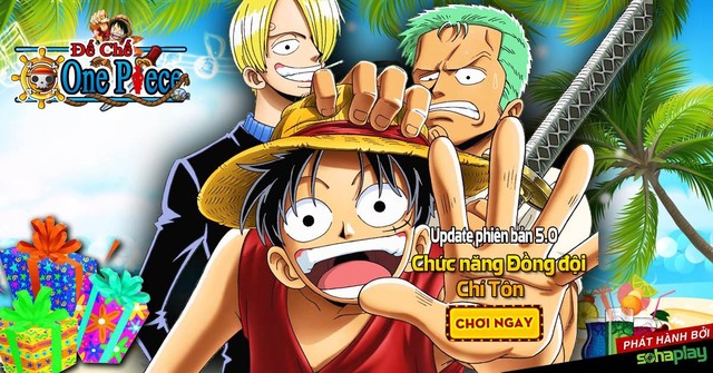 SohaPlay tặng ngay 500 Vipcode Đế Chế One Piece nhân dịp Big Update