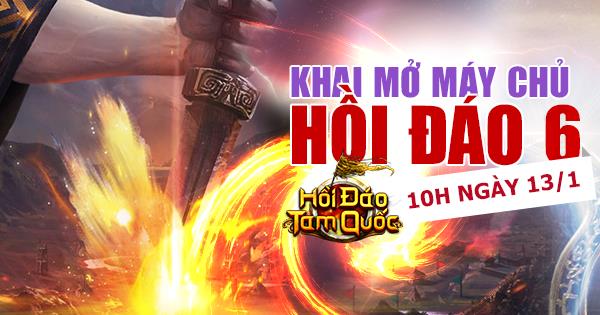 Tặng 200 Gift Code Hồi Đáo Tam Quốc mừng server S6