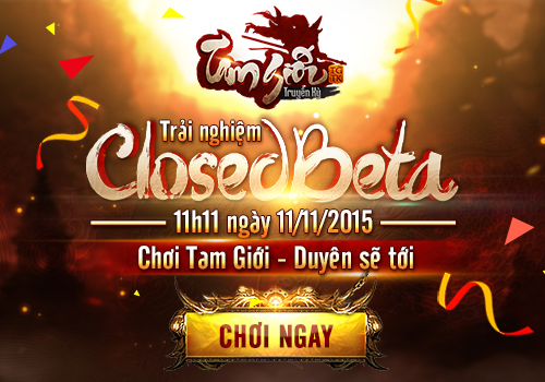 Tặng 200 Gift Code Tam Giới Truyền Kỳ nhân dịp Closed Beta