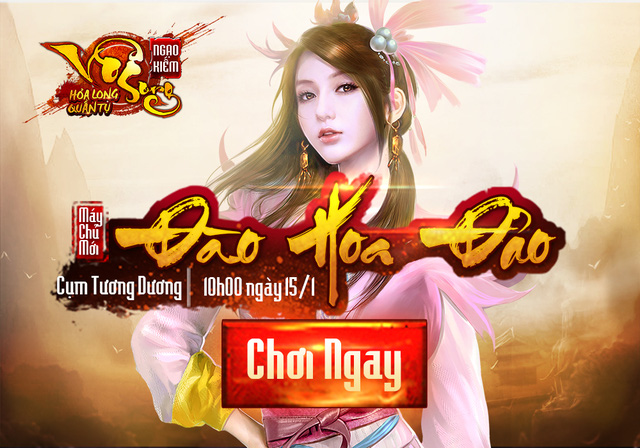 Tặng 299 Gift Code Ngạo Kiếm Vô Song server Đào Hoa Đảo
