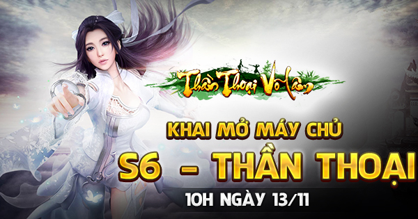 Tặng 300 Gift Code Thần Thoại Võ Lâm mừng server mới