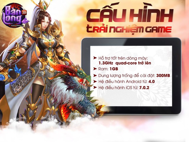 Tặng 500 Gift Code Bàn Long nhân dịp Closed Beta