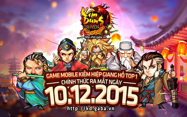 Tặng 500 Gift Code Kim Dung Truyện nhân ngày ra mắt tại Việt Nam