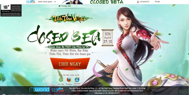 Tặng 500 Gift Code Thần Thoại Võ Lâm nhân dịp ra mắt tại Việt Nam