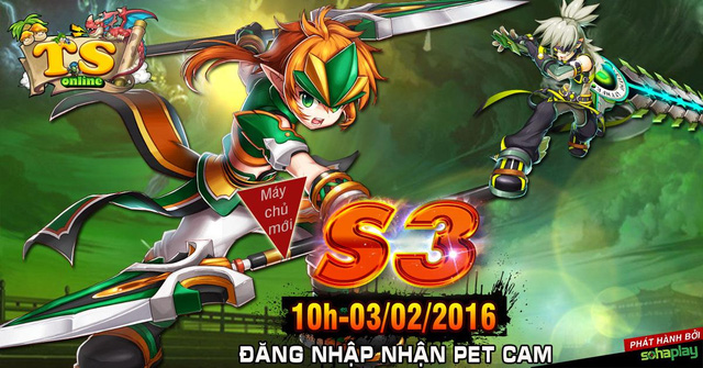 Webgame TS Online khai mở server mới, tặng 500 Gift Code trên SohaPlay
