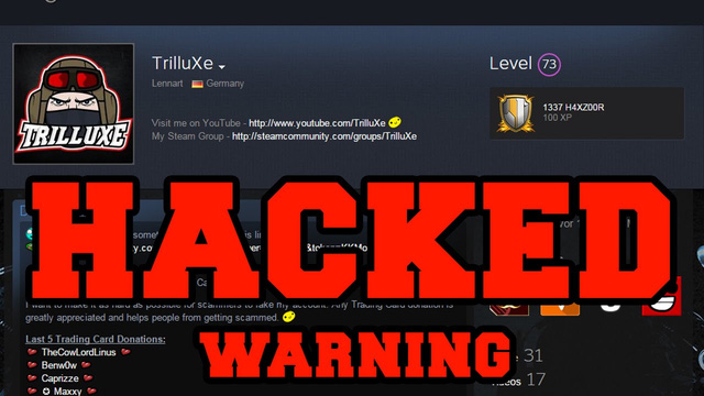 Các chiêu trò hack và lừa đảo trong Steam bạn cần biết
