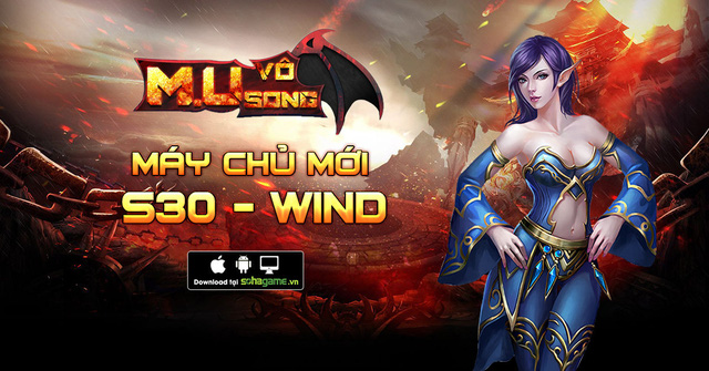 M.U Vô Song ra mắt server Wind, tặng Gift Code 1 triệu VND