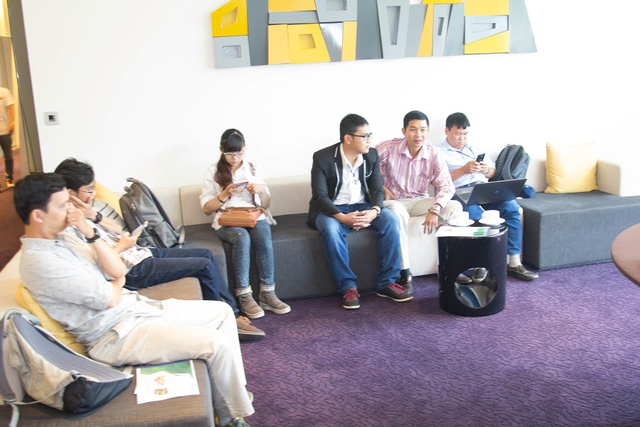 Chinh Đồ Mobile họp báo ra mắt, có sự tham gia của đài truyền hình