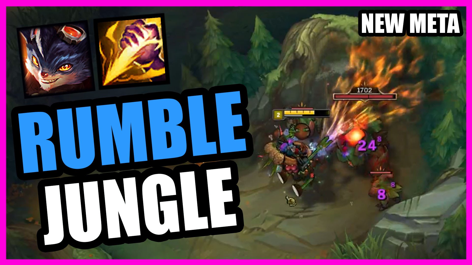 Rumble - cỗ máy hủy diệt cho vị trí đi rừng