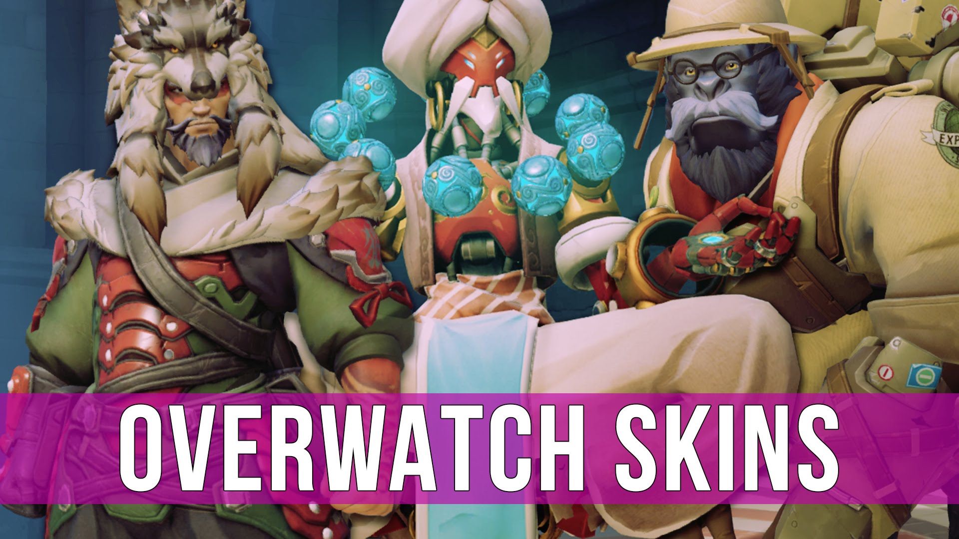 Nghía qua những bộ Skin huyền thoại tuyệt đẹp trong Overwatch