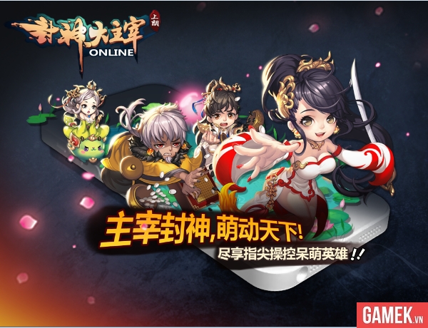 Phong Thần Đại Chủ Tể - Độc đáo về đồ họa lẫn phong cách chơi game