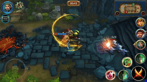 
Cấu trúc chuyển động và đổ bóng vật lý 3D - Điểm mạnh của Loạn Đấu Võ Lâm khi sử dụng Engine Unity 5 Pro.
