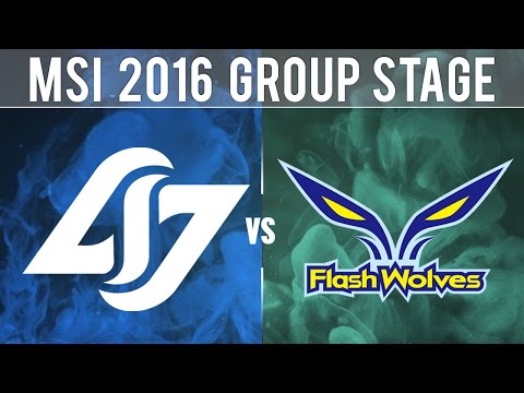 [MSI 2016]: Cuộc tái đấu của CLG và Flash Wolves