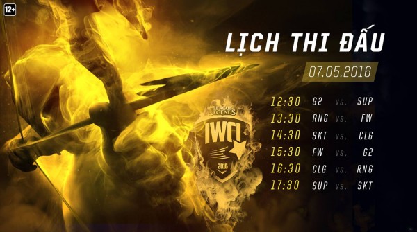 Tình hình thi đấu trong ngày 07/05 tại MSI 2016 