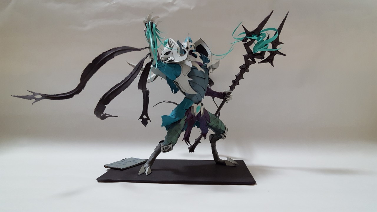 Cận cảnh Azir Thần Mộ bằng giấy siêu đẹp của tác giả Tmdduf