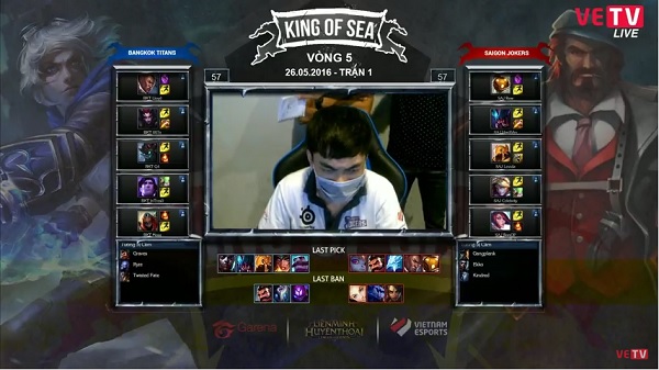 Diễn biến các trận đấu giữa SAJ và BKT tại giải King Of Sea 