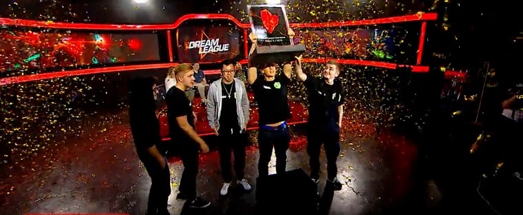 Hạ gục Na`Vi, OG trở thành nhà vô địch DreamLeague Season 5