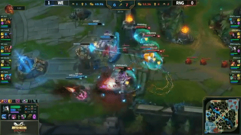 LPL Mùa Hè: RNG Uzi bắn nát đội WE 6