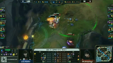 LPL mùa hè 2016: I May đại thắng trước LGD Gaming  2