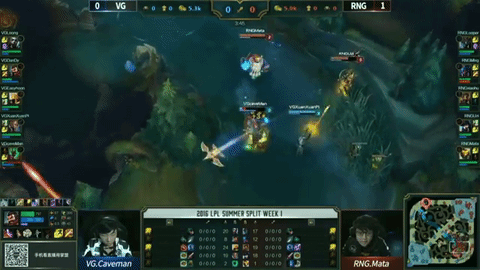 LPL mùa hè 2016: RNG hủy diệt đồng đội của Easyhoon 5