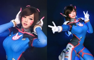 Ngất ngây con gà tây với bộ ành Cosplay Overwatch cực kỳ quyến rũ