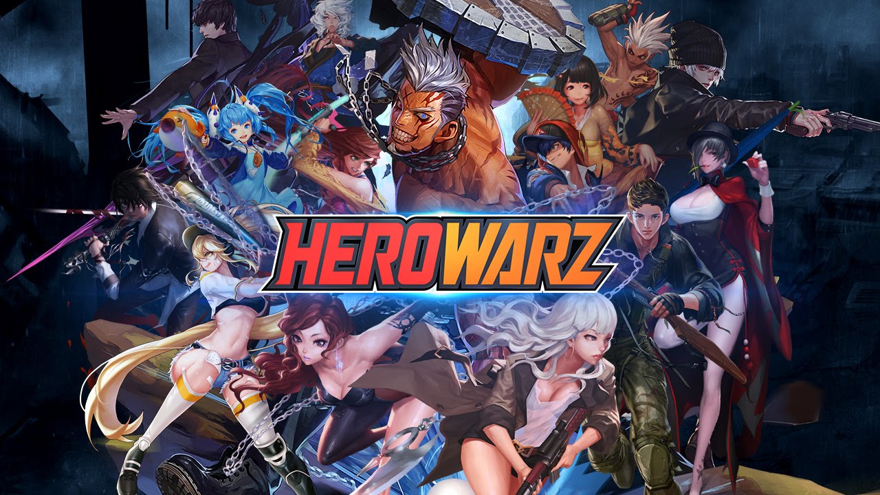 HeroWarz đã ra mắt bản Tiếng Anh - cơ hội cho game thủ Việt