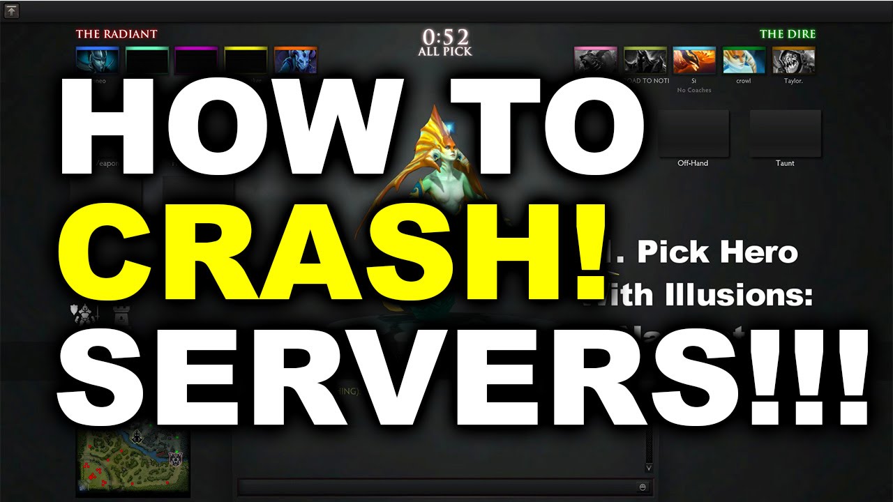 Dota 2: Bug mới trong 6.87 giúp người chơi dễ dàng phá game bằng cách DDOS