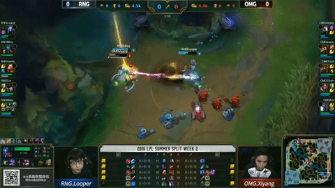 LPL mùa hè 2016: RNG giữ vững ngôi đầu bảng 2