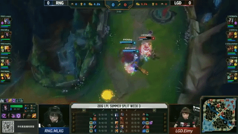LPL mùa hè 2016: MaRin trở thành dự bị, RNG chiến thắng hoàn toàn trước LGD 2