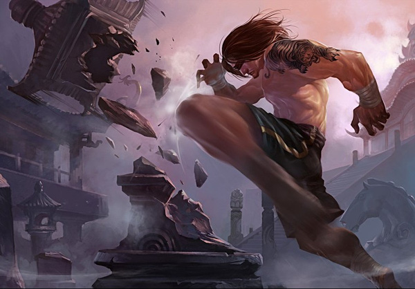 SKT Wolf đi rừng với Lee Sin