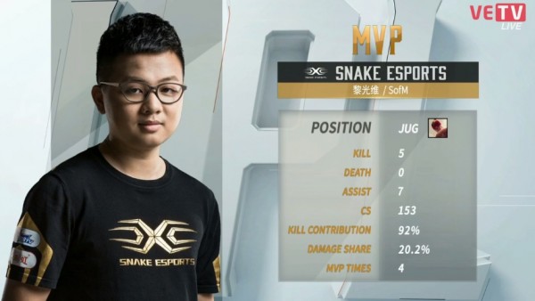 LPL mùa hè 2016: Snake phục thù sau thất bại ở ván 1 trước WE 