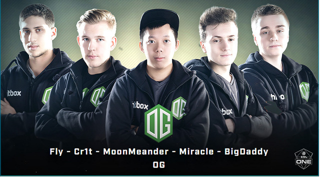OG liên tiếp giành ngôi vô địch các giải đấu lớn