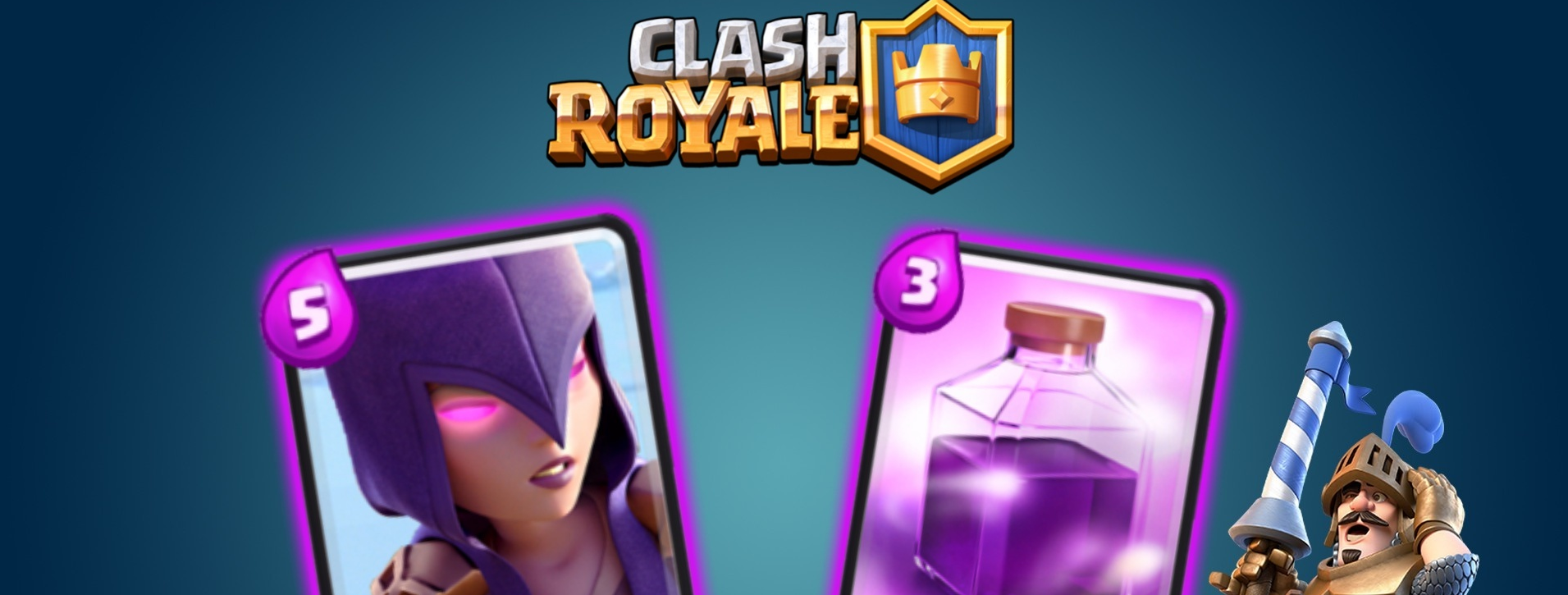 Clash Royale: Rage + Witch – Deck tốt nhất cho Arena 5 – 7