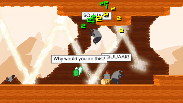 Dad Quest: Đáng sợ với tựa game ông bố dùng con làm vũ khí để tấn công