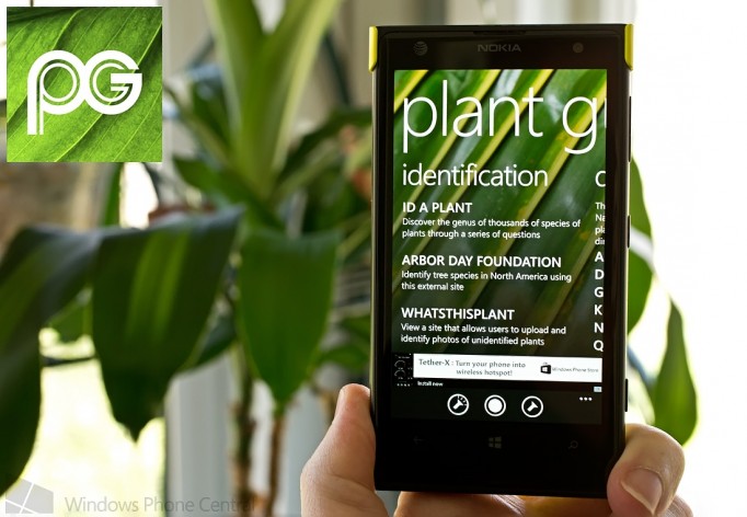 Plant Guide cho Windows Phone 8 - Ứng dụng tốt nhất để xác định tên thực vật cây cối