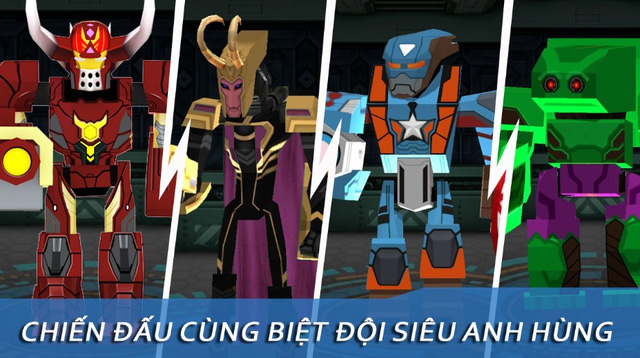 Khi các siêu anh hùng Avengers được người Việt Robot hóa