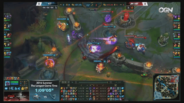 Chiến thắng một cách khó khăn, KT Rolster vươn lên đồng hạng với ROX Tigers 4