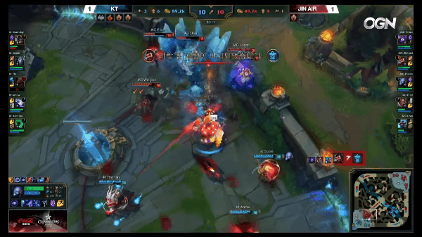 Chiến thắng một cách khó khăn, KT Rolster vươn lên đồng hạng với ROX Tigers 15