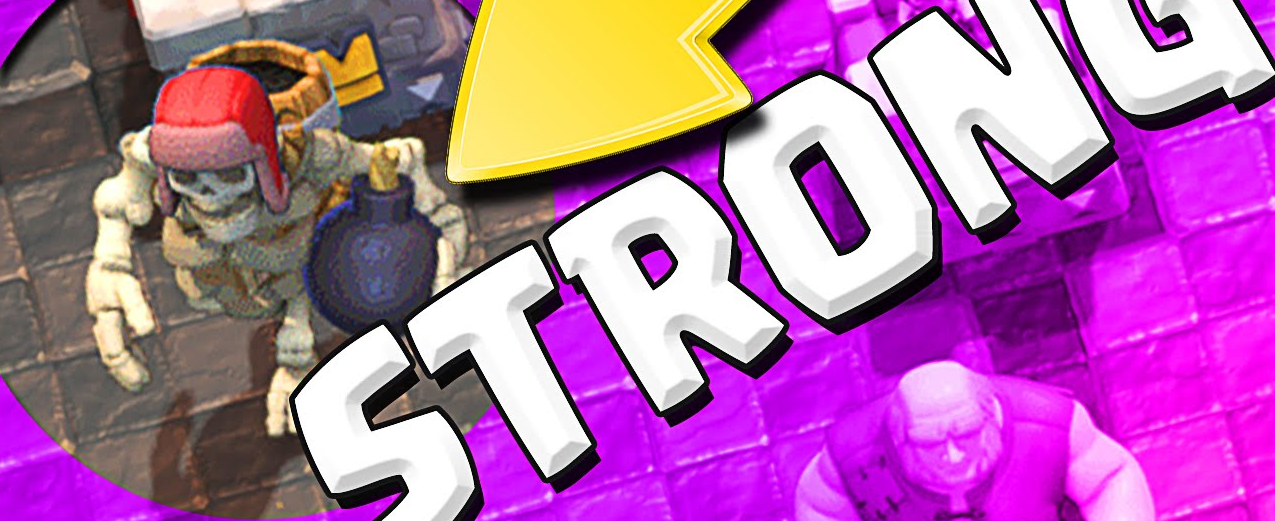 Clash Royale: Chi tiết bản cập nhật mới ngày 04/07 - Buff mạnh cho Giant Skeleton