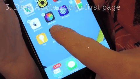 Thủ thuật đơn giản hô biến biểu tượng ứng dụng trên iPhone